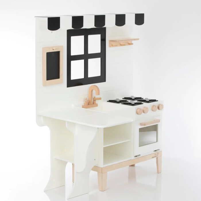 2MamaBees Aviana Gourmet Play Kitchen Left Corner View