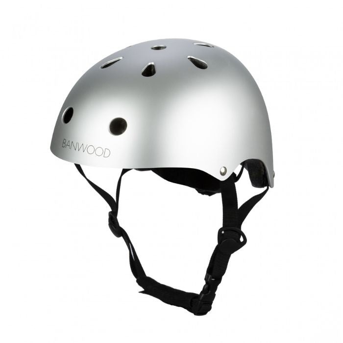 Banwood Classic Helmet Chrome