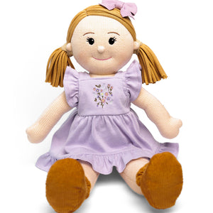 The Clementine Collective knitted doll Amelia