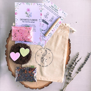 Enchanted Flowers Potion Pouch | Party Favor