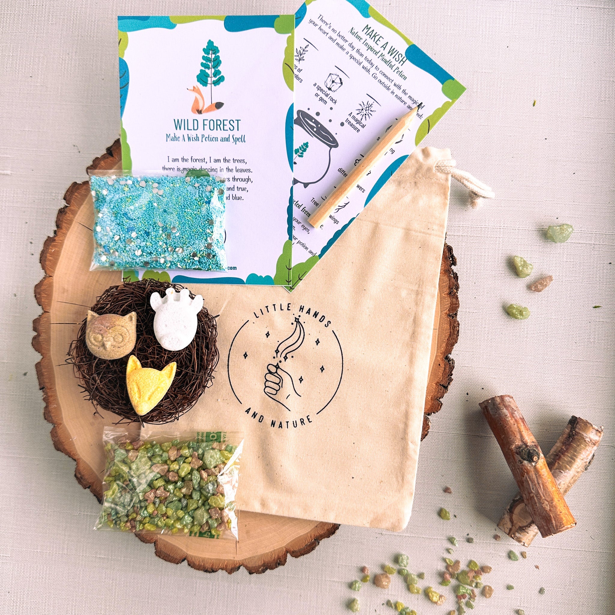 Wild Forest Potion Pouch | Party Favor