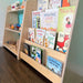 RAD Children's Furniture Tiered Montessori Bookshelf Close Up