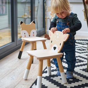 Tender Leaf Forest Deer Chair