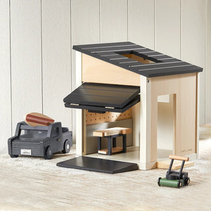Tiny Land® Wooden Dollhouse Garage