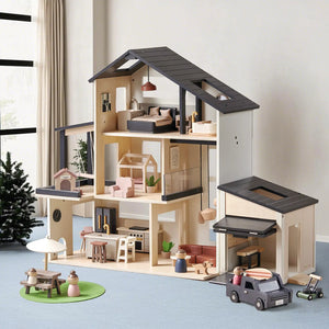 Tiny Land® Wooden Dollhouse Garage