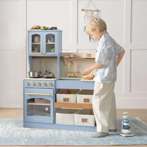 Tiny Land® Play Kitchen | Blue