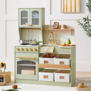 Tiny Land® Play Kitchen | Green