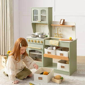 Tiny Land® Play Kitchen | Green
