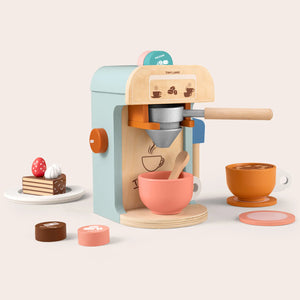 Tiny Land® Wooden Play Coffee Maker