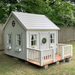 Whole Wood Playhouses Snowy Owl Side VIew