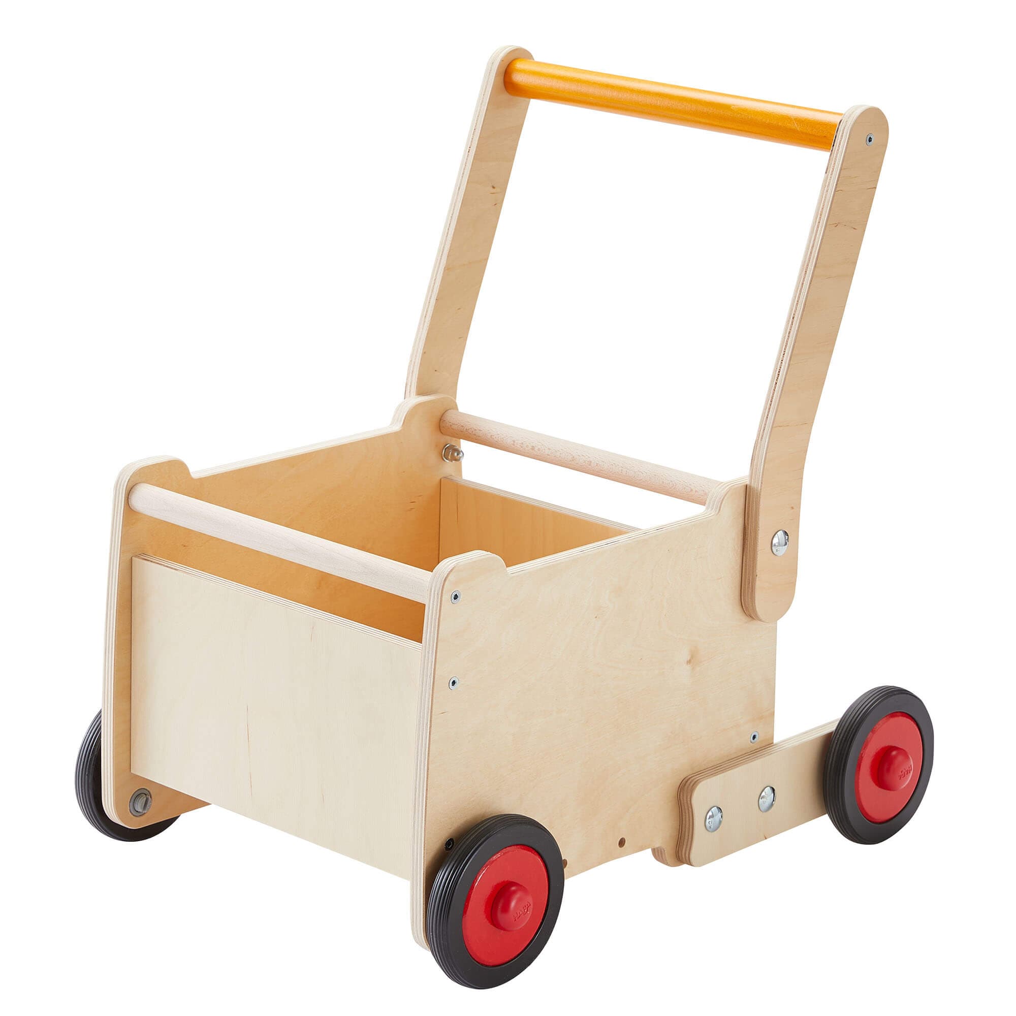 HABA USA Dragon Wagon Baby Walker Cart Adjusted Wheel