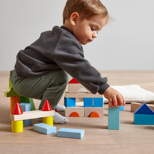 HABA Colored Building Blocks | 46 Piece Set