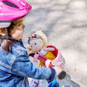Flower Meadow Doll Bike Seat
