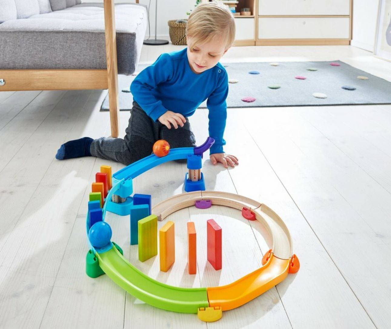 HABA Kullerbu Kringel Domino Play Track Starter Set