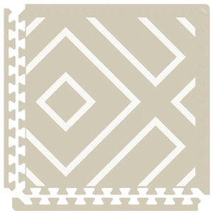 Modern Blocks Play Mat | Soft Sage