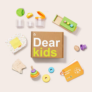 Tiny Land® Montessori Box for Infants (10-12 month)