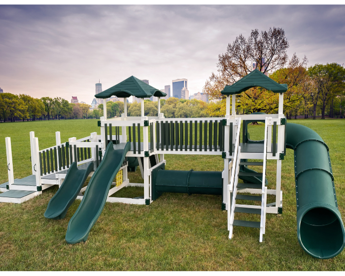 Slide Kingdom Commercial Playset