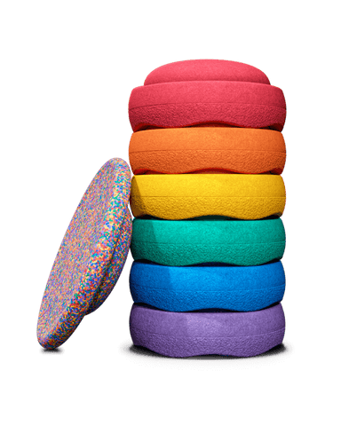 Stapelstein Rainbow Set Stacking Stones