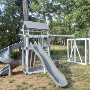 star light vinyl swing set