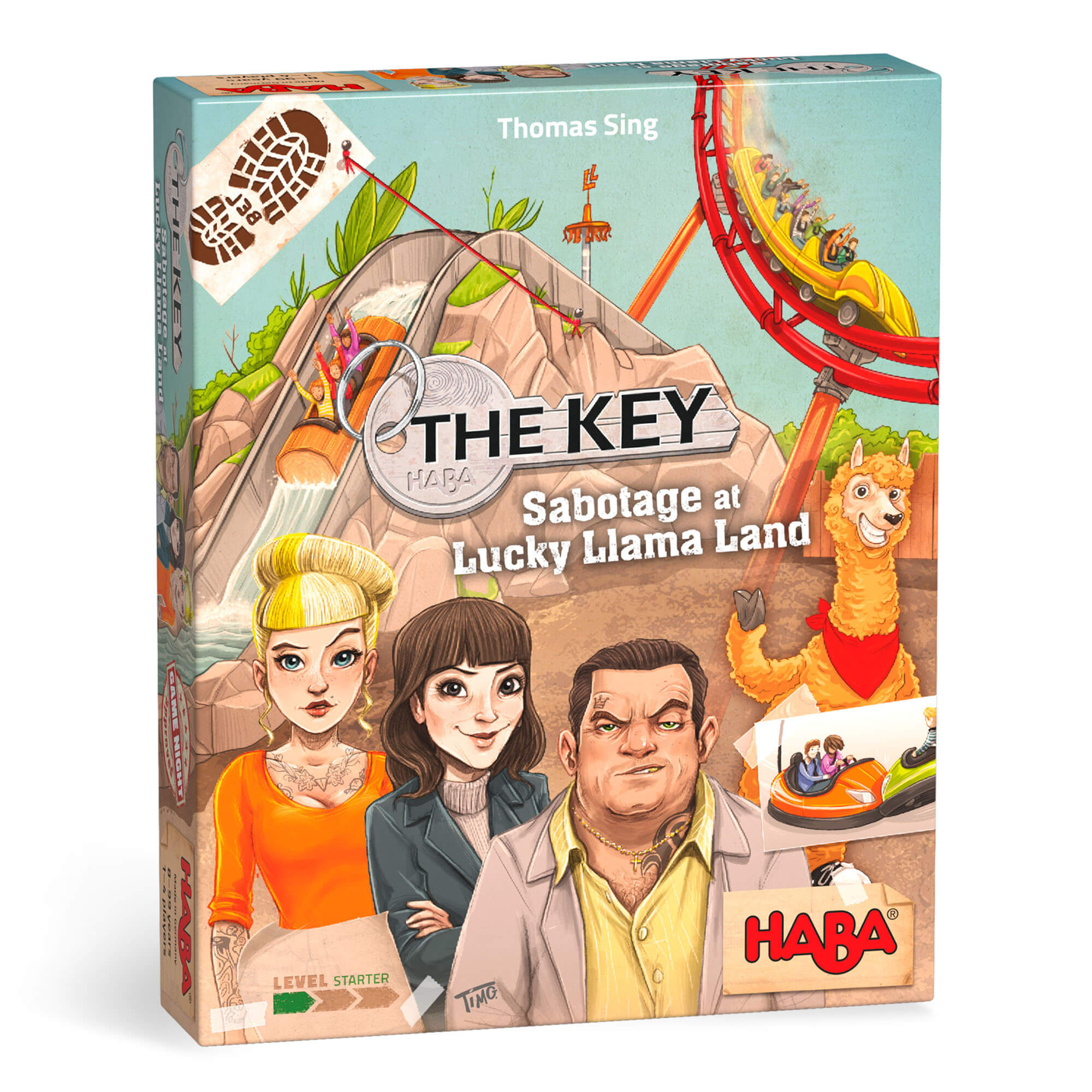 The Key: Sabotage at Lucky Llama Land | Ages 8+