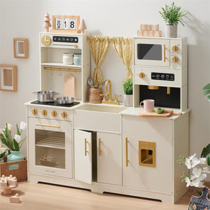 Tiny Land® Home Style Play Kitchen | Cream