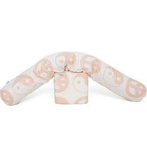 Toki Kids White Yin Yang Support Pillow