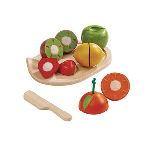PlanToys Assorted Fruit Set Front View