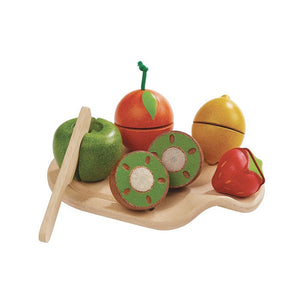 PlanToys Assorted Fruit Set Full View