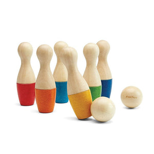 PlanToys Bowling Set Front View