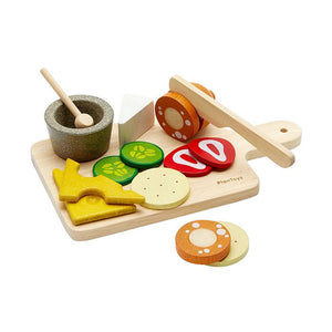 PlanToys Cheese & Charcuterie Board Corner View