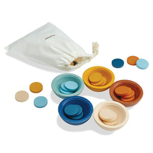 PlanToys Sort & Count Cups - Orchard Full View