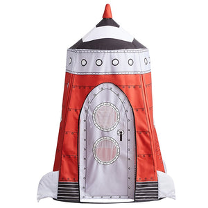 Wonder & Wise Rocket Pop-up Playhouse Front View