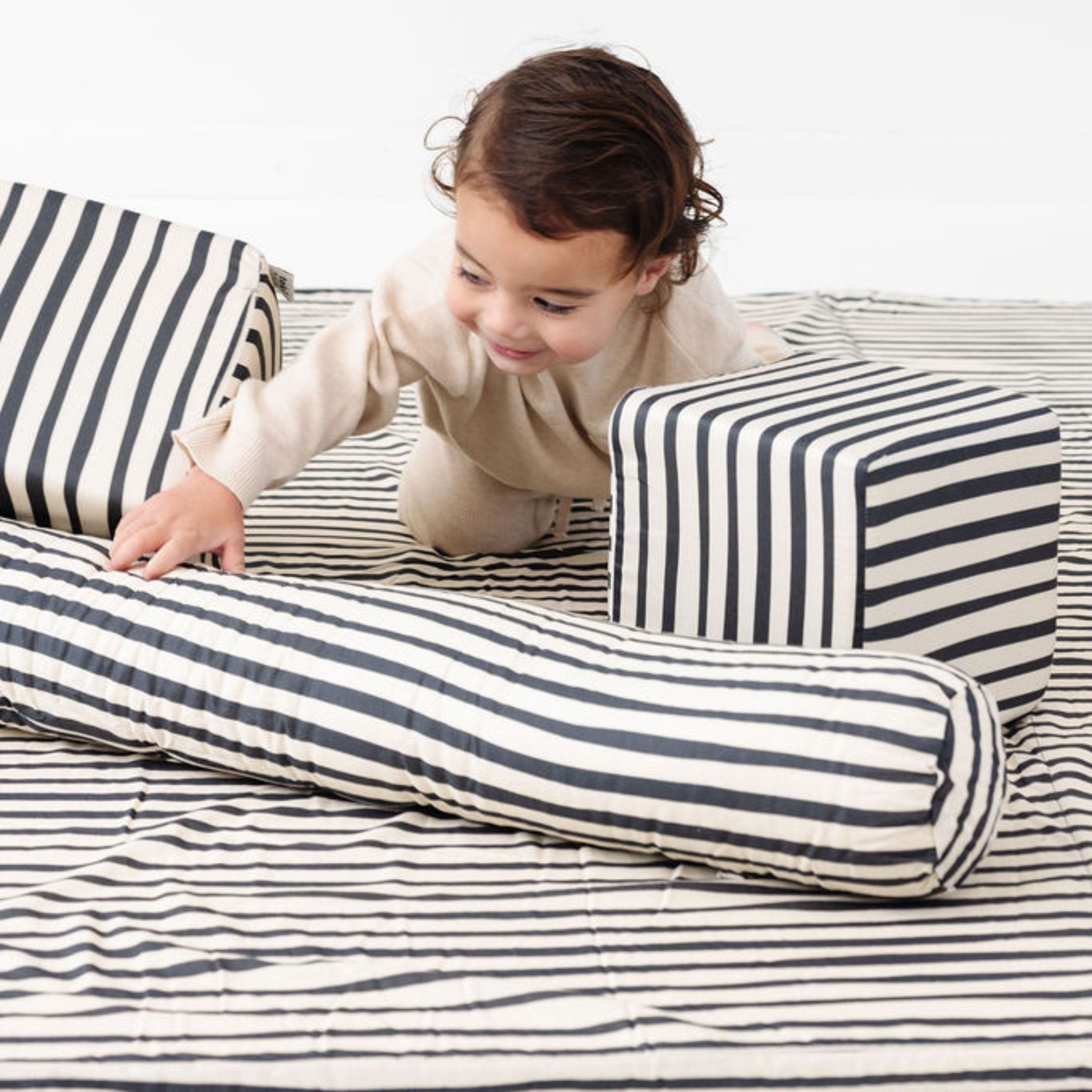 Toki Mats Bold Stripe Support Pillow