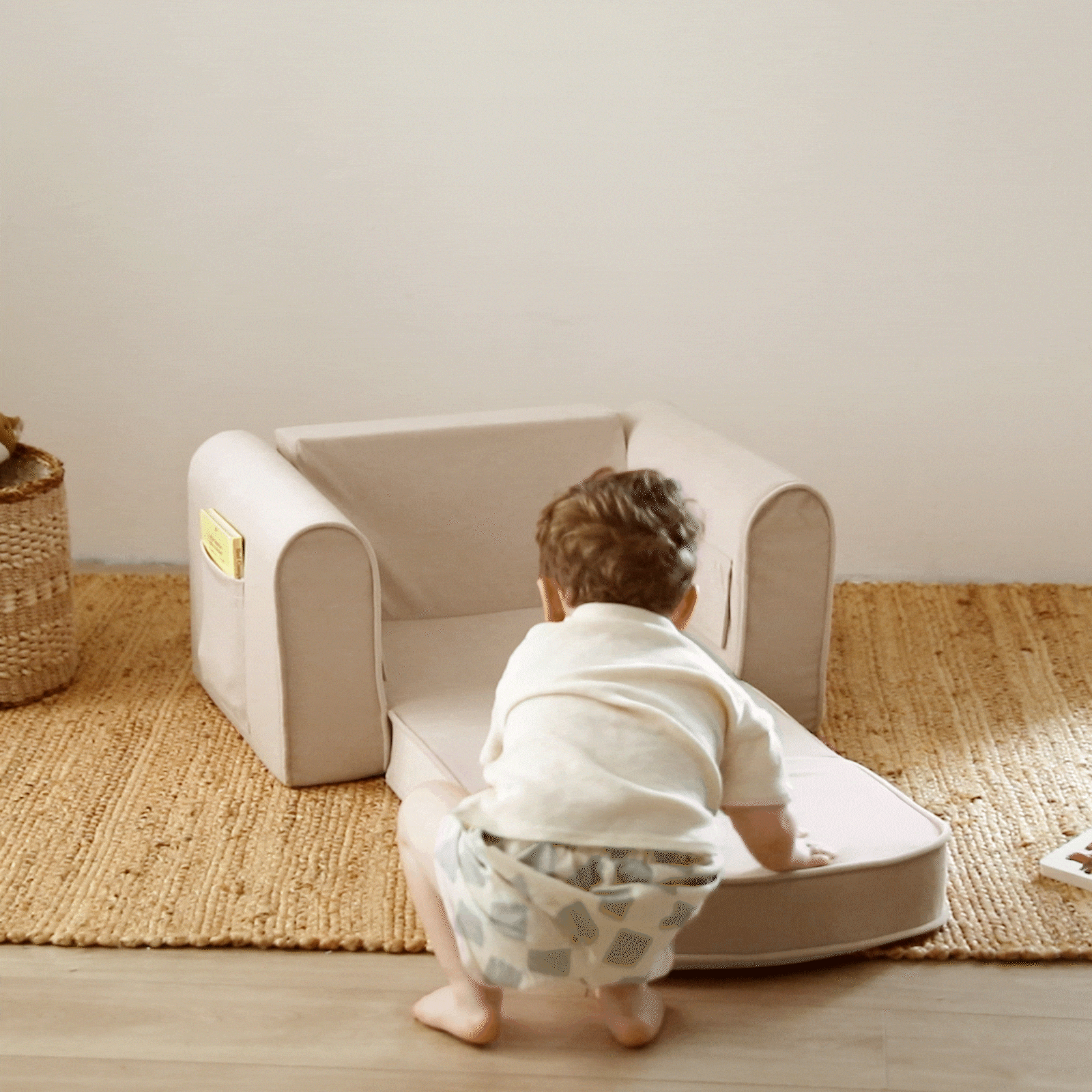 GentleSnug Kid Chair | Beige