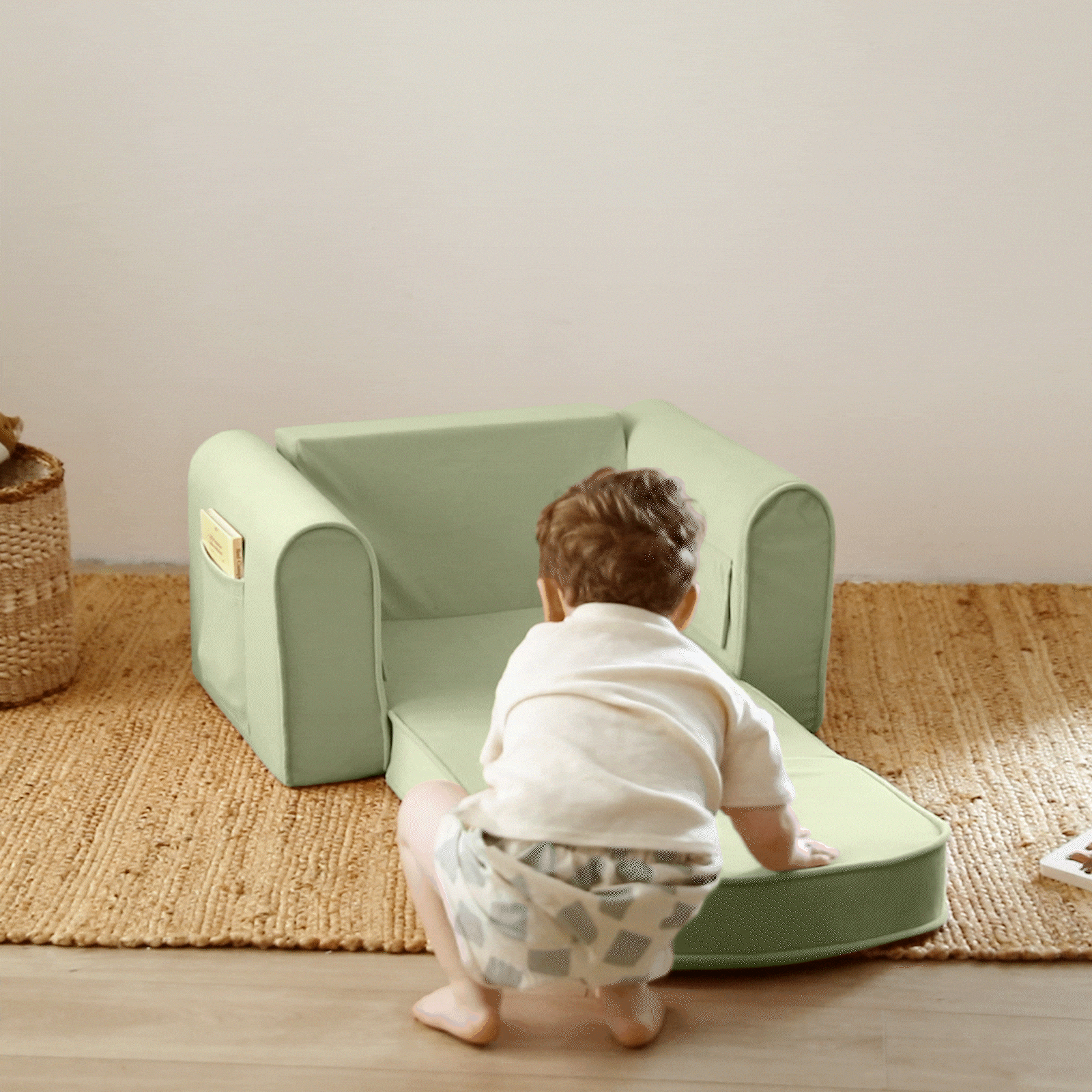 GentleSnug Kid Chair | Sage