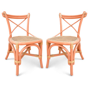 Poppie Toys Poppie Farm Chair Set Peaach