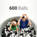Lily and River Little Ball Pit 600 Balls