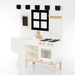 2MamaBees Aviana Gourmet Play Kitchen Right Corner View TableDown