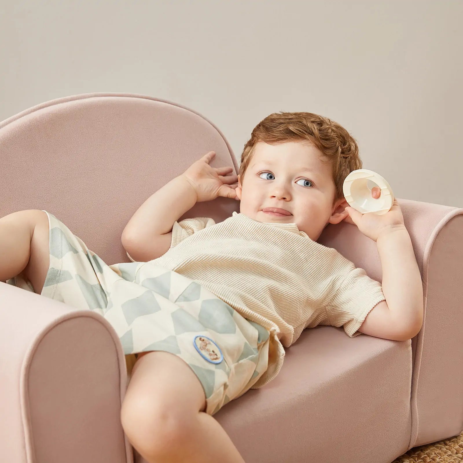 GentleSnug Kid Chair | Pink