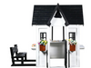 2mamabees oceano playhouse frontview modern farmhouse playhouse