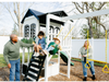 reign two story swing set