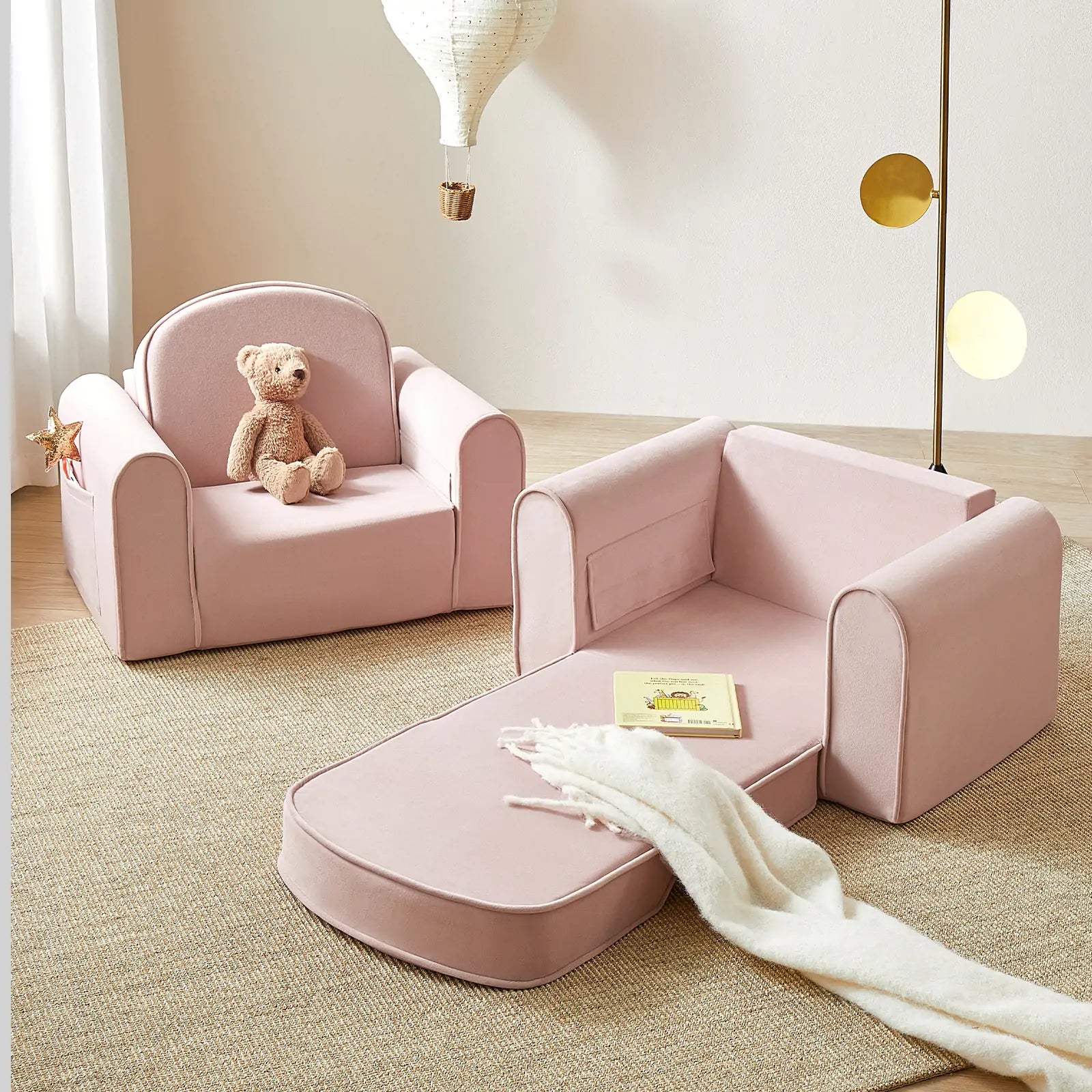 GentleSnug Kid Chair | Pink