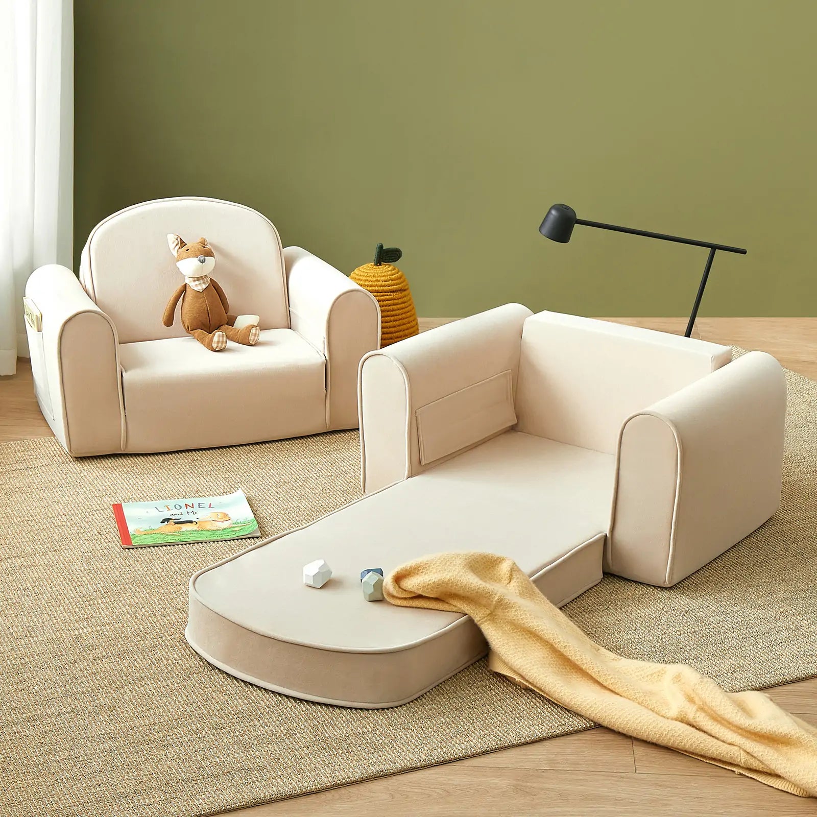 GentleSnug Kid Chair | Beige