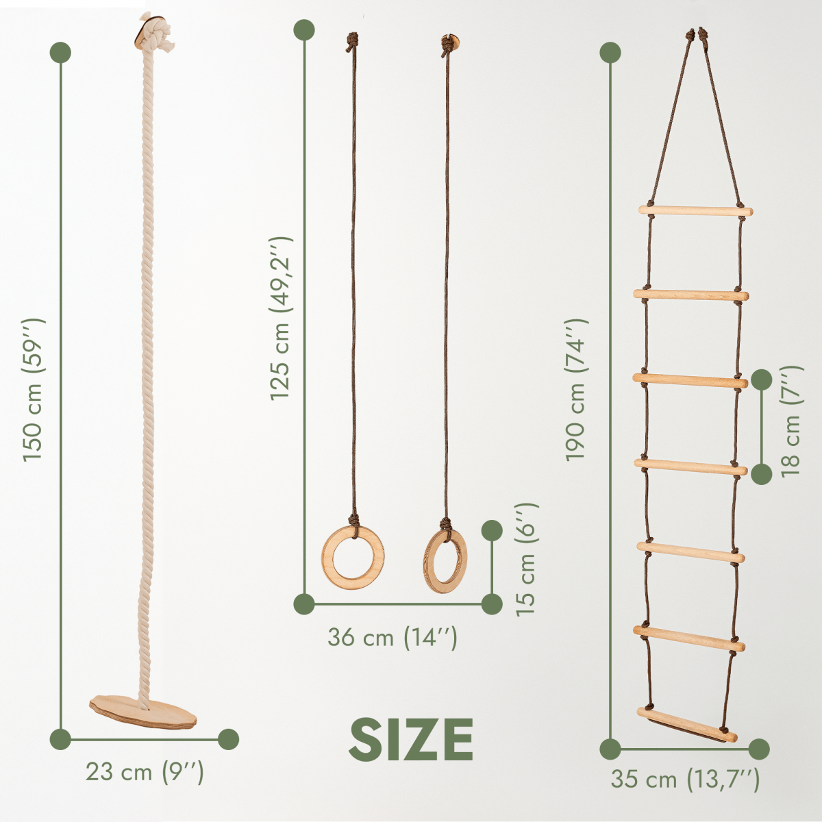 Swing & Rope Ladder Set