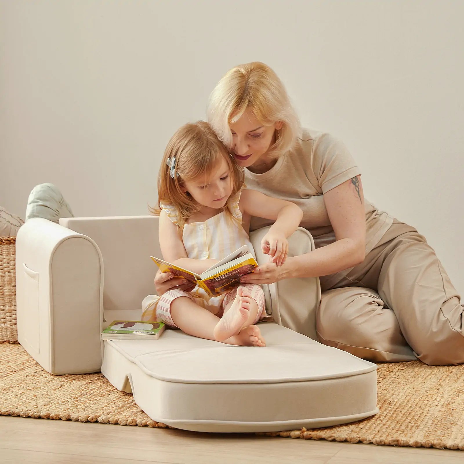 GentleSnug Kid Chair | Beige