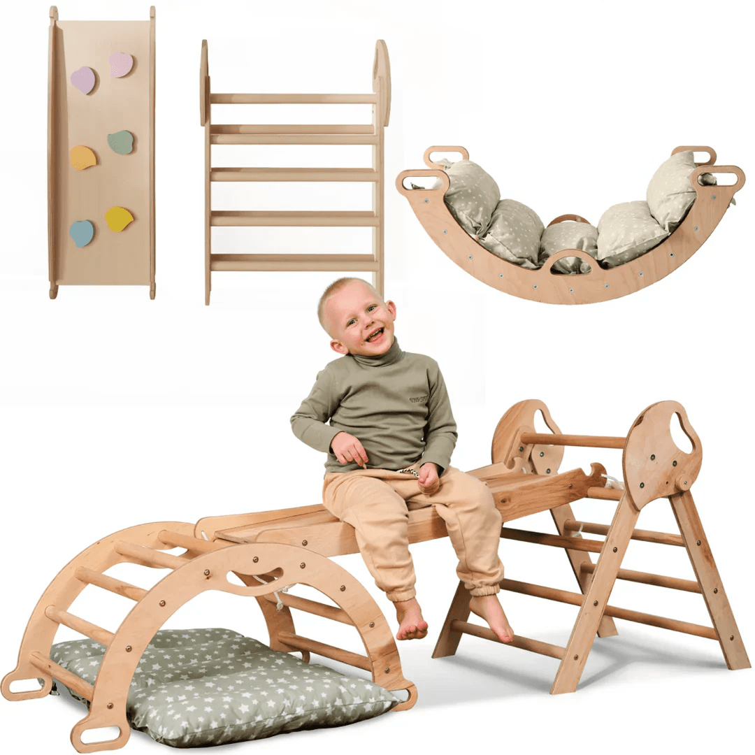 4in1 Toddler Climbing Set (Ages 1-3)