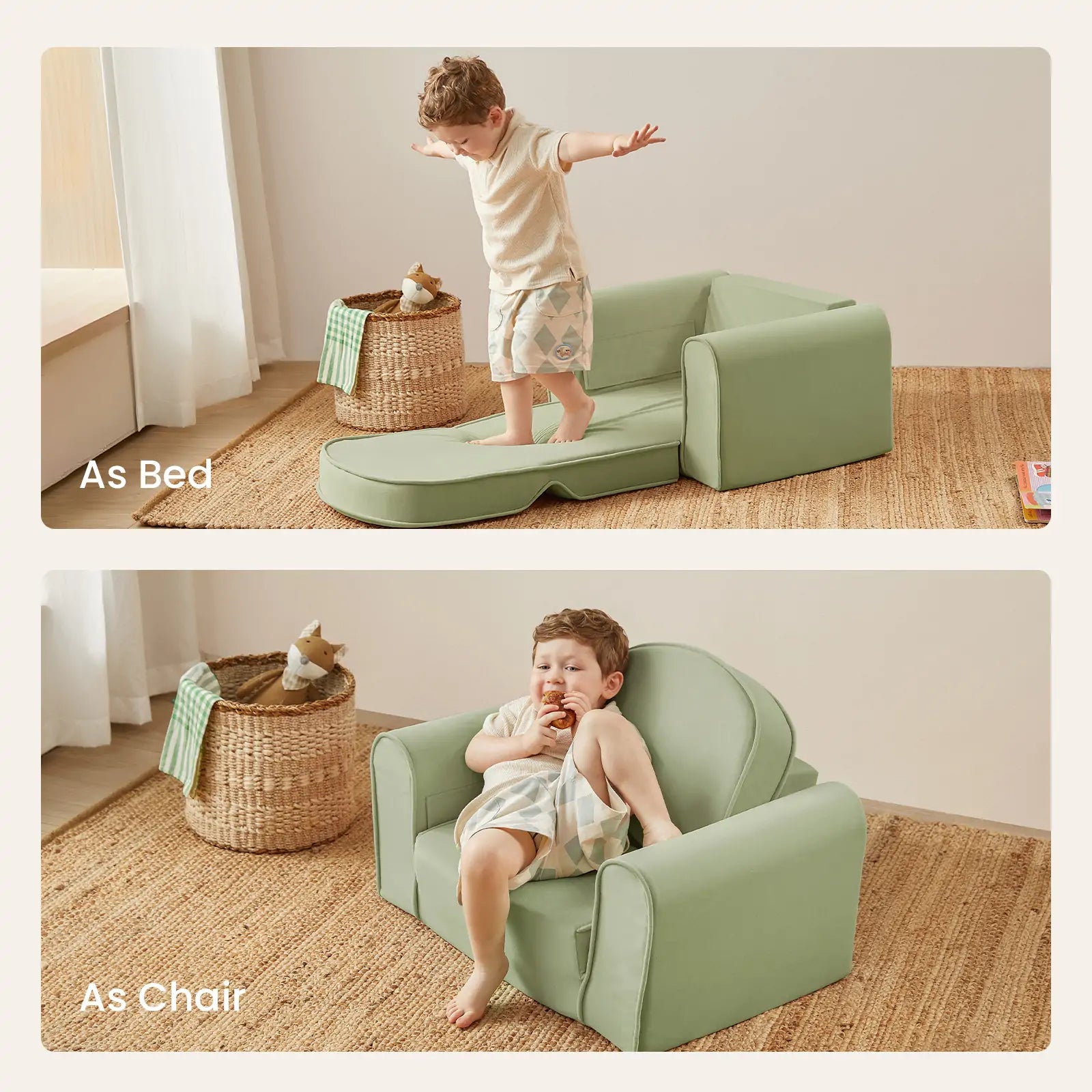 GentleSnug Kid Chair | Sage