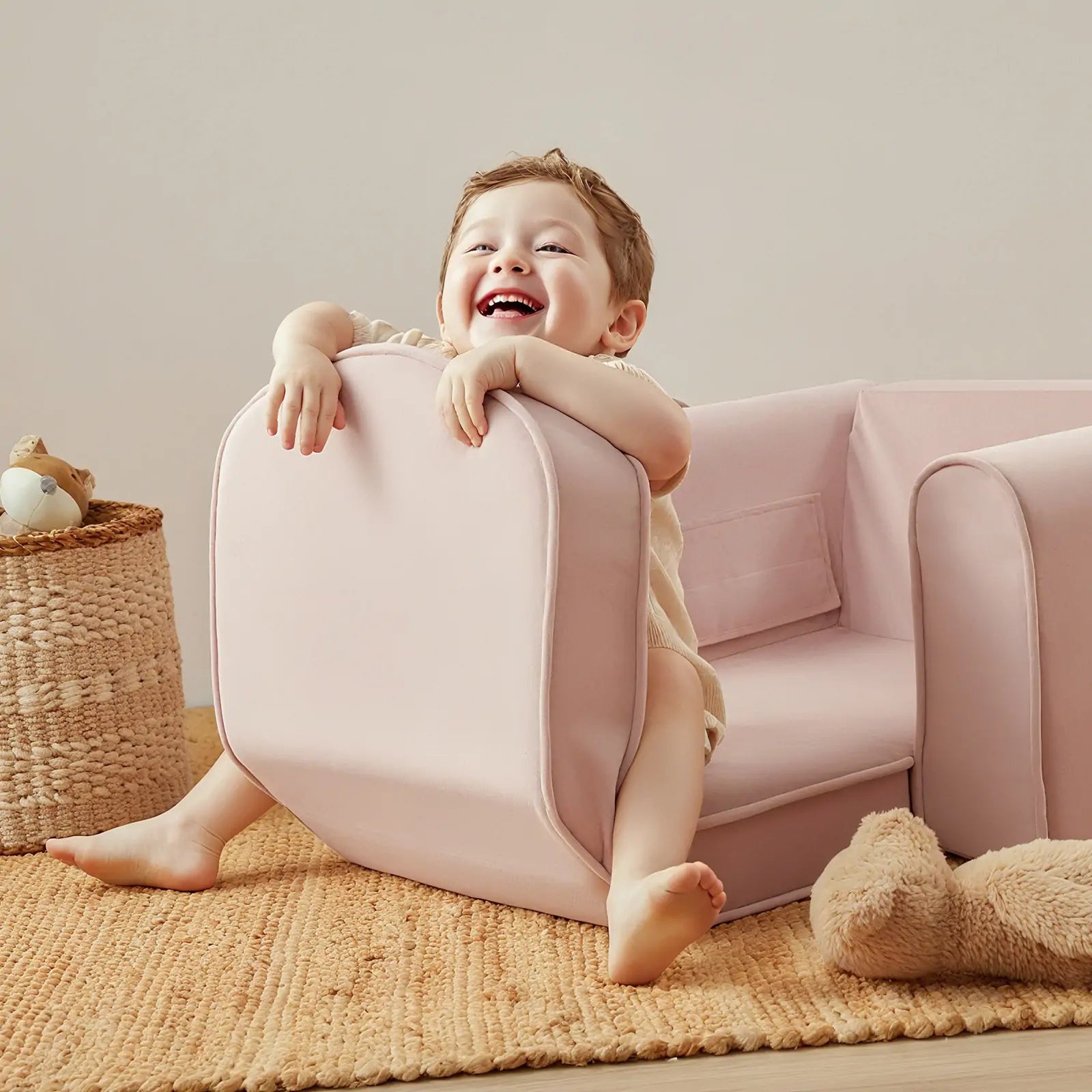 GentleSnug Kid Chair | Pink