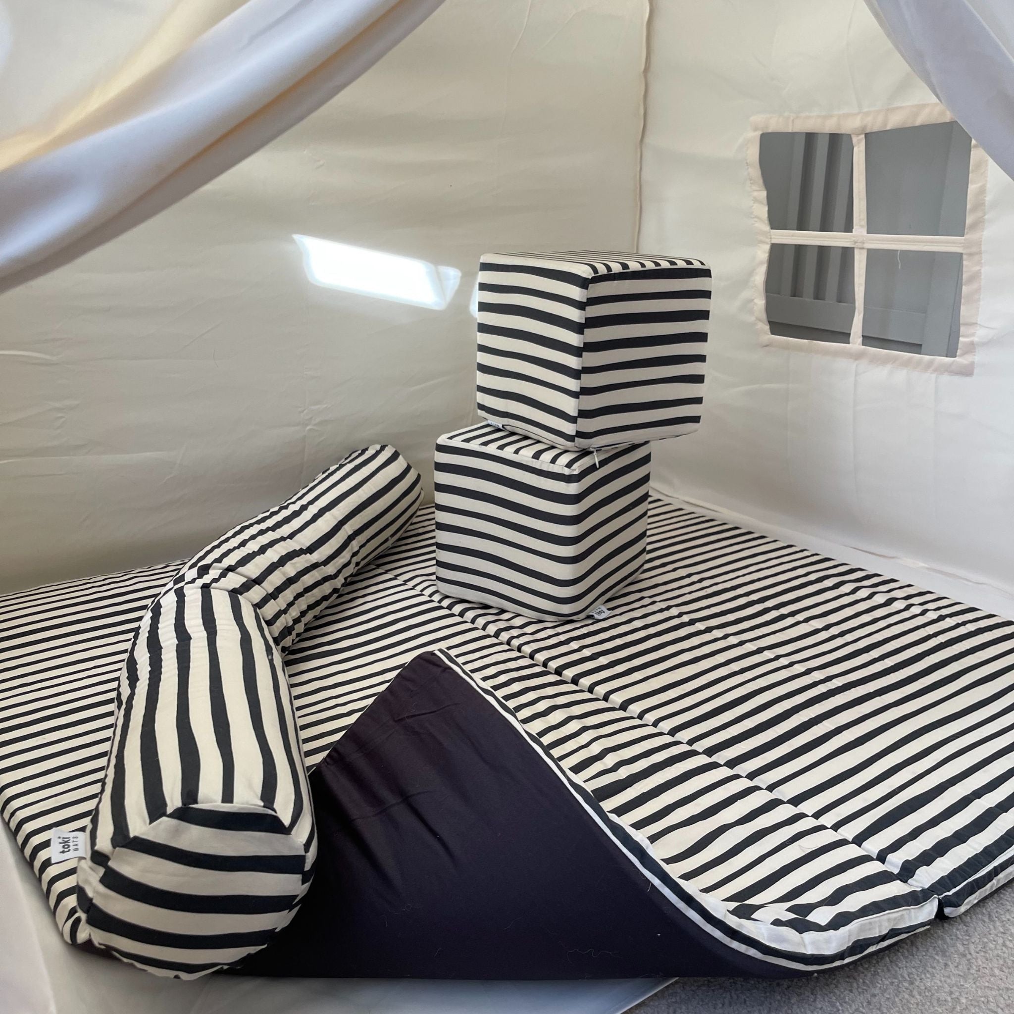 Toki Mats Bold Stripe Support Pillow