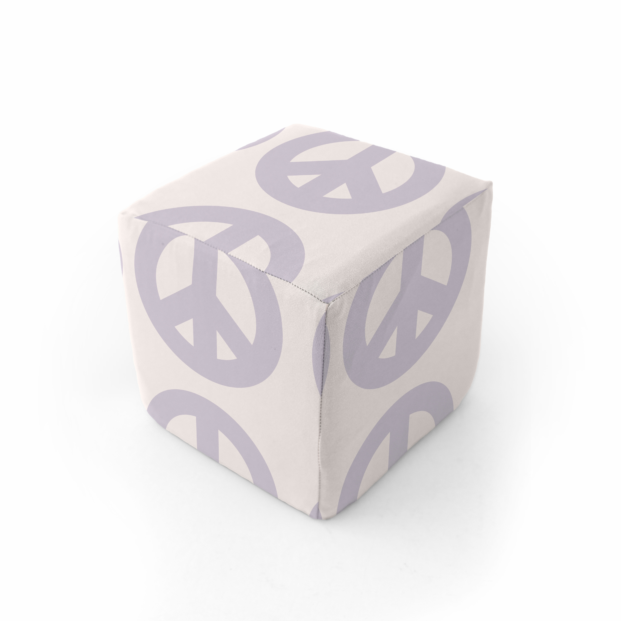 Toki Mats Cream Peace Sign Play Cube